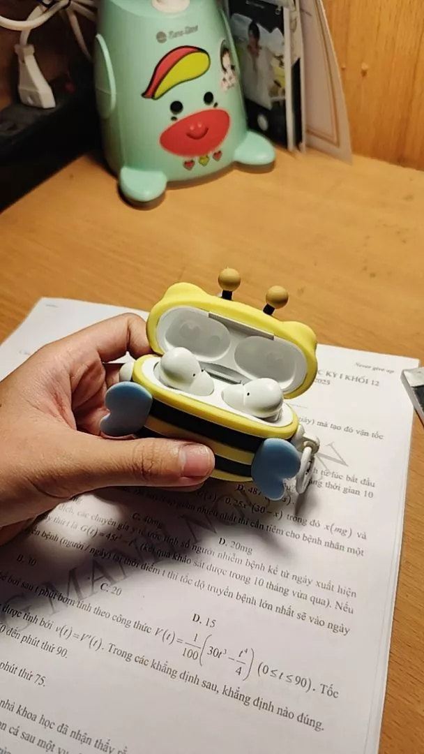 Tai nghe Bluetooth nhét đa chức năng GOOJODOQ giọng nói AI thông minh ngôn ngữ dịch thời gian thực