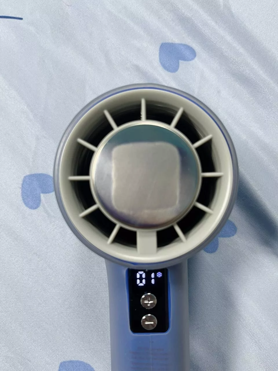 Mới Quạt mini tốc độ cao GOOJODOQ 100 tốc độ năm có màn hình LED kỹ thuật số lạnh như băng, quạt turbo có thể điều chỉnh