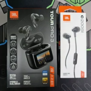 [TRẢ GÓP 0%] Tai nghe True Wireless JBL Tour Pro 3 Chơi Nhạc Tới 44 Giờ Màn Hình Điều Khiển