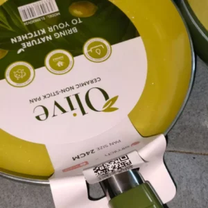 ( Độc quyền chỉ có trên Shopee) Chảo chống dính Ceramic CeraTitan Elmich Olive EL5983OV size 24cm