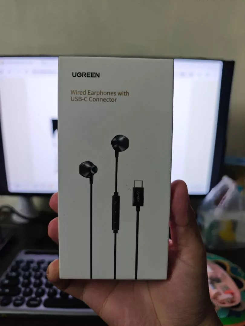 Tai nghe có dây UGREEN 3,5mm Type C Tai nghe bán tai HiFi có micrô