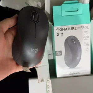 Chuột không dây Bluetooth Logitech M550 Signature - SmartWheel, giảm ồn, 4000DPI, Đa thiết bị