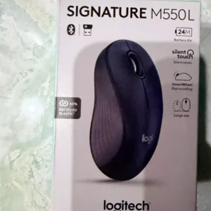 Chuột không dây Bluetooth Logitech M550 Signature - SmartWheel, giảm ồn, 4000DPI, Đa thiết bị