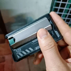 GOOJODOQ 22.5w 10000Mah Sạc dự phòng di động Hai pin Mecha Style Nhẹ Typc-C / Lighiting Giao diện kép Power Bank