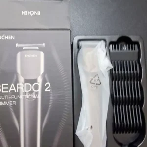 Tông đơ cắt tóc Enchen Beardo 2 tốc độ cao, lưỡi thép không gỉ, tặng 4 cử tạo kiểu - BH 12 tháng