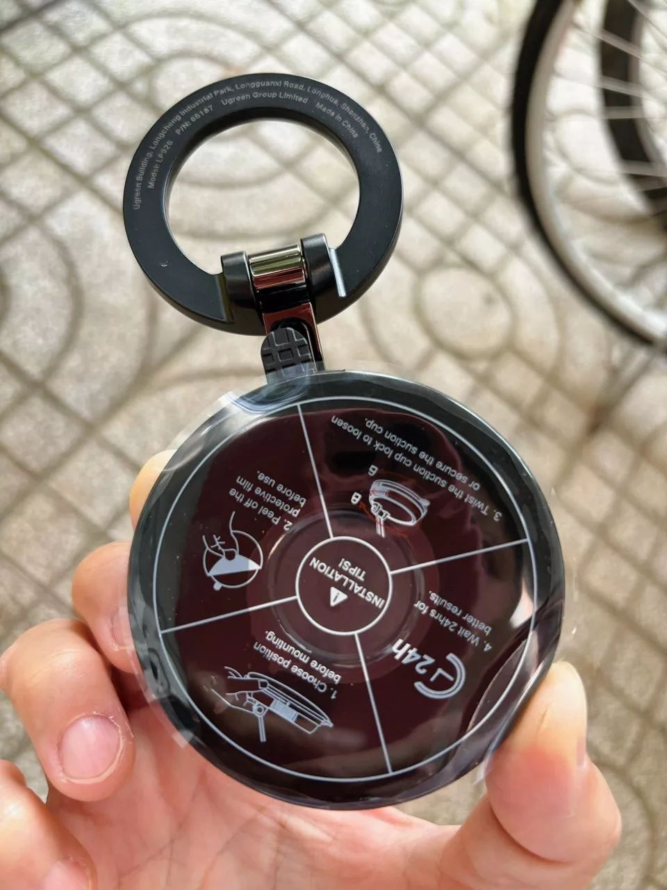 UGREEN 360° Giá Đỡ Điện Thoại Xe Từ Tính Chân Không Có Thể Gập Lại Và Xoay Chắc Chắn Lực Hút Mạnh Cho iPhone 12 13 14 15 16 Pro Max