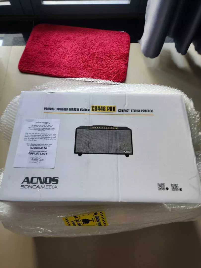 Dàn âm thanh di động ACNOS CS446 PRO - Loa Bluetooth karaoke di động ACNOS CS446 PRO, BH 12 tháng