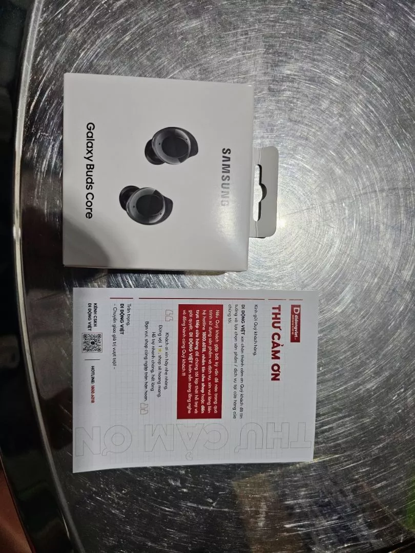 (KOL) Tai Nghe Không Dây Samsung Galaxy Buds Core SM-R410 - Âm Thanh Stereo, Chống Ồn - Hàng Chính Hãng