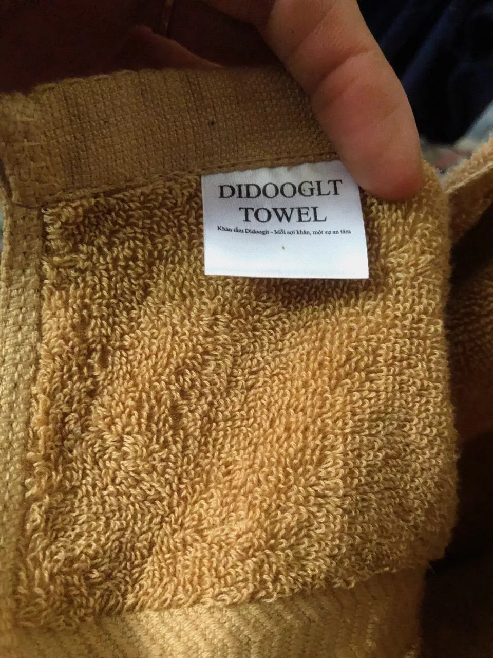 Khăn Tắm, Khăn Gội Đầu, Khăn Lau Mặt Didooglt Cotton 100% Cao Cấp Mềm Mịn, Thấm Hút, Không Ra Màu
