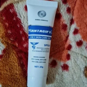 Kem Mụn SANTAGIFT Gel Giảm Mụn ẩn Trứng Cá chấm mụn Ngừa Thâm Mờ Sẹo Dưỡng Da Trắng sáng chống nắng