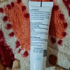 Kem Mụn SANTAGIFT Gel Giảm Mụn ẩn Trứng Cá chấm mụn Ngừa Thâm Mờ Sẹo Dưỡng Da Trắng sáng chống nắng