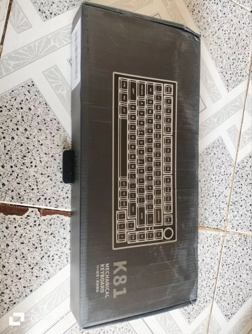 Bàn phím cơ Atas K81 không dây 3 mode - Mạch Xuôi - Hỗ trợ hotswap 5 pin - LED RGB - Có App - Pin 8000 || Gaming House