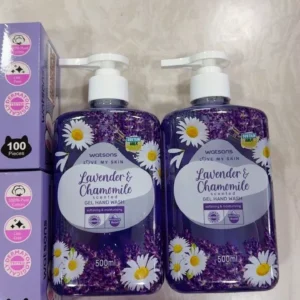 Gel Rửa Tay Watsons Love My Skin Lavender Chamomile Scented Gel Hand Wash 500ml