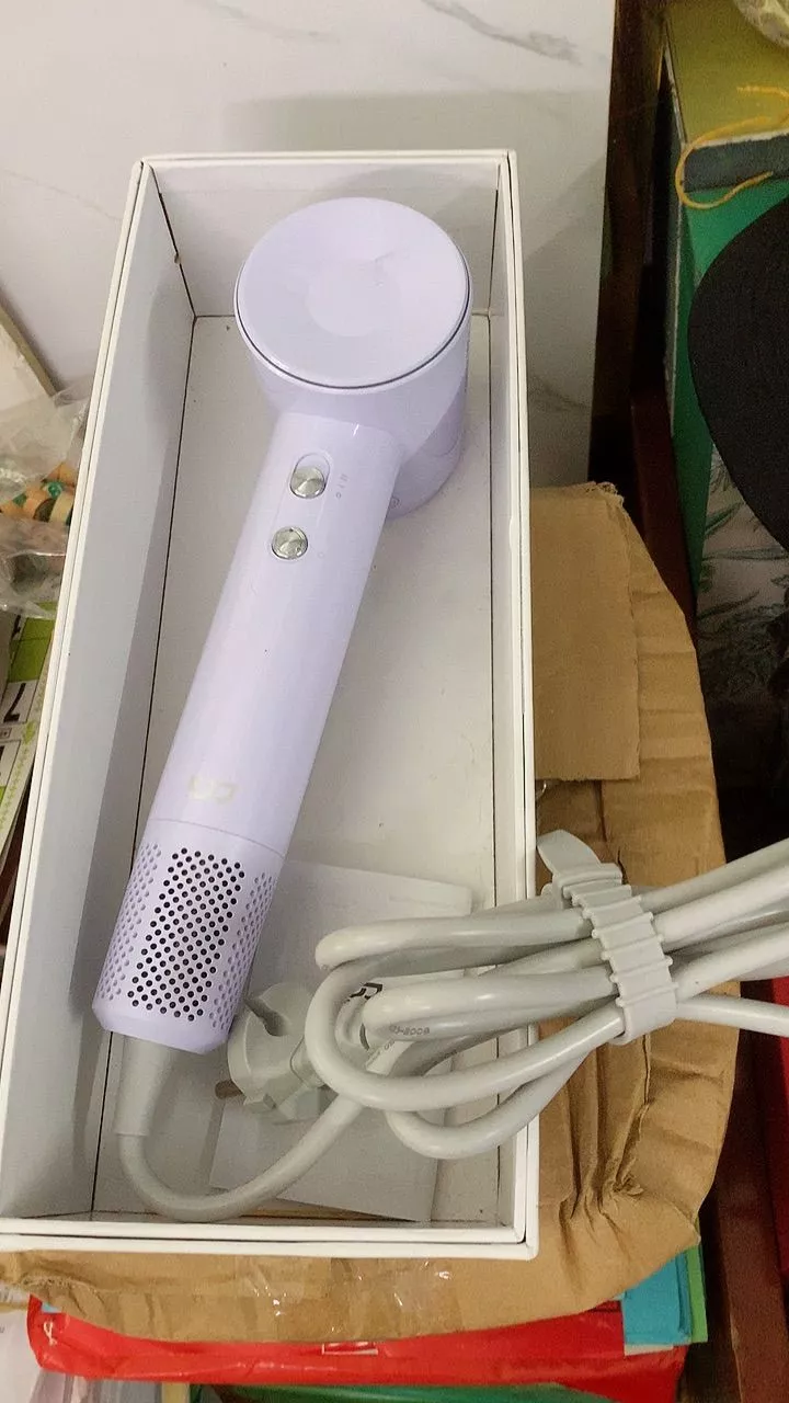 Máy Sấy Tóc Tốc Độ Cao Goojodoq Chịu Nhiệt 3 Phút Sấy Nhanh 200 Triệu Ion Âm