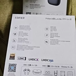 Tai Nghe Không Dây Nhét Tai EDIFIER EVOBUDS/EVOBUDS PRO - Khử Ồn - Tới 35H Nghe Nhạc - AI Dịch Thuật - 15 Tháng Bảo Hành