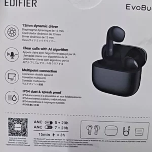 Tai Nghe Không Dây Nhét Tai EDIFIER EVOBUDS/EVOBUDS PRO - Khử Ồn - Tới 35H Nghe Nhạc - AI Dịch Thuật - 15 Tháng Bảo Hành
