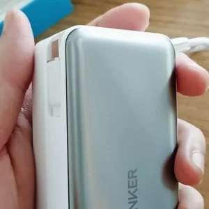 Sạc dự phòng Anker Nano 10.000mAh | Sạc nhanh 45W | 2 cổng 1C1A | Tích hợp cáp USB-C rút gọn | Sạc 3 thiết bị - A1638