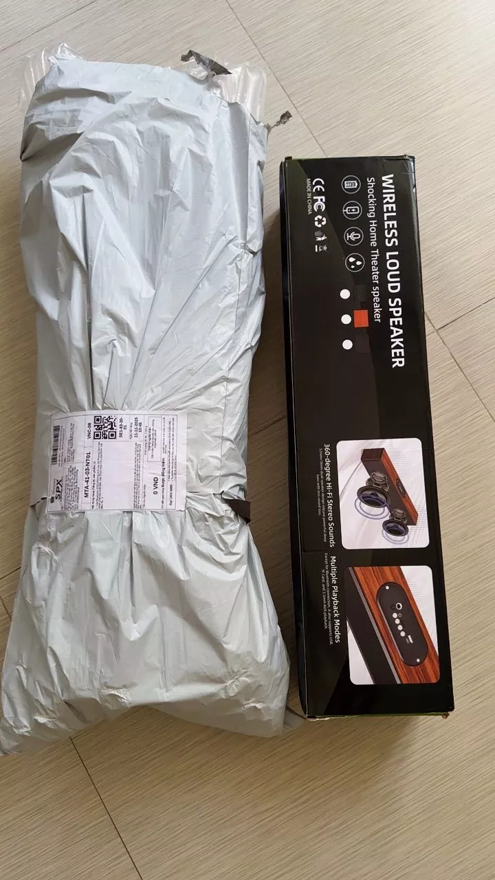 Loa Bluetooth GOOJODOQ 5.3 Loa Gỗ Phong Cách Marshall Chế Độ Chờ Siêu Dài Thích Hợp Cho Gia Đình