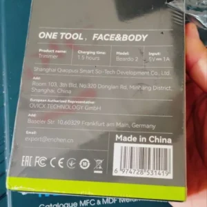 Tông đơ cắt tóc Enchen Beardo 2 tốc độ cao tông đơ chuyên dụng, lưỡi thép không gỉ, tặng 4 cử tạo kiểu- BH 12 tháng