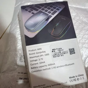 Goojodoq Chuột Chơi Game bluetooth Không Dây Có Đèn Nền