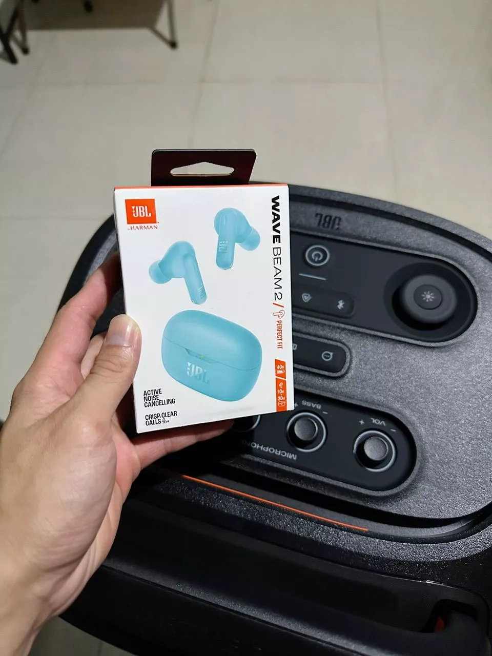 Tai nghe Bluetooth JBL WAVE BEAM 2 - Hàng Chính Hãng