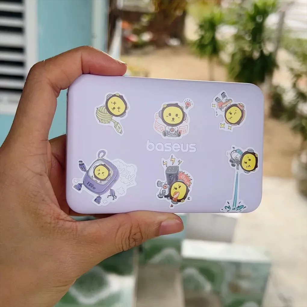 Sạc dự phòng 22.5W FM11 Baseus không dây mini 10000mah có nam châm tự động bật/ tắt thích hợp