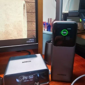 Trạm sạc nhanh Anker GaNPrime 250W - 6 cổng 4C2A - Màn hình LCD - Nút vặn tuỳ chỉnh - Hỗ trợ app - A2345