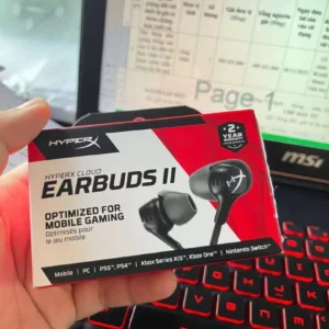 Tai Nghe Inear HyperX Cloud Earbuds 2 II Red Chuyên Game FPS, Micro tích hợp, BH 24 tháng
