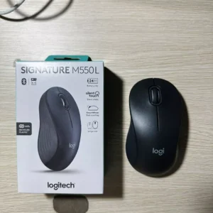 Chuột không dây Bluetooth Logitech M550 Signature - SmartWheel, giảm ồn, 4000DPI, Đa thiết bị
