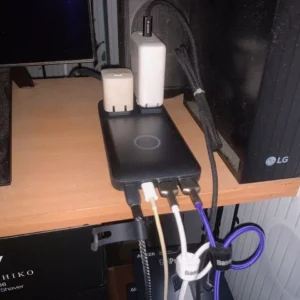Trạm sạc đa năng Anker 727 GaNPrime 100W 2 cổng USB-C, 2 cổng USB-A và 2 ổ cắm AC sạc cùng lúc 6 thiết bị - A9126