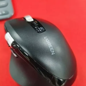 Chuột không dây cuộn siêu nhanh Ugrene Bluetooth 5.4/5.0 2.4G Công thái học 5000DPI cho máy tính bảng MacBook Máy tính xách tay