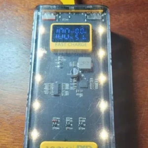 Sạc điện thoại 120W dung lượng 50.000mAh, sạc nhanh PD 22.5W, kèm 4 cáp sạc, có đèn led - AUDIO365