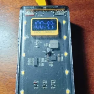 Sạc điện thoại 120W dung lượng 50.000mAh, sạc nhanh PD 22.5W, kèm 4 cáp sạc, có đèn led - AUDIO365