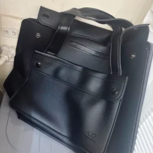 Túi đựng máy tính xách tay GOOJODOQ hai lớp PU cho 13-16 inch siêu mỏng nhiều ngăn bền bỉ và chắc chắn