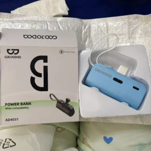GOOJODOQ 4000mAh Mini Power Bank Bộ sạc di động Type-C & LN Cắm cho điện thoại Android / Đồng hồ / Tai nghe / Điện thoại 15-16
