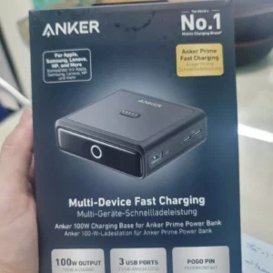 Đế Sạc Anker 100W (For Anker Prime) 4 cổng [1 từ tính & 2 USB-C & 1USB-A] - A1902