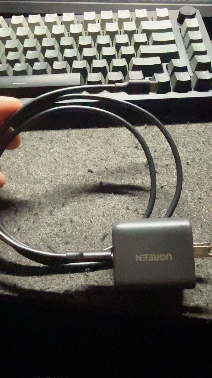 Bộ sạc USB C UGREEN 30W Nexode GaN PPS Khối sạc tường nhanh gọn Bộ chuyển đổi nguồn USB-C cho iPhone 16 Pro Max / 15 / 14 / 13 Galaxy S25 S24 Ultra / S23 (Đen)