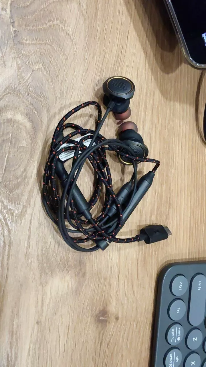 Tai nghe có dây nhét tai JBL QUANTUM 50C - Hàng Chính hãng