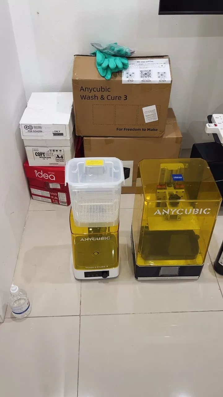 Máy sấy & rửa Wash and Cure 3 Anycubic
