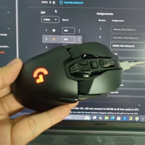Chuột gaming không dây RGB Logitech G903 Hero - Cảm biến Hero 25k, pin sạc, PC