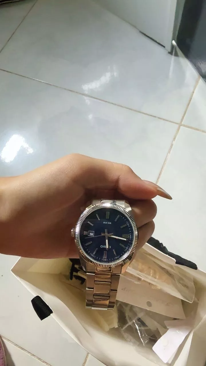Đồng hồ Nam Dây kim loại Casio chính hãng Anh Khuê MTP-1302DA (Mặt số nhám)