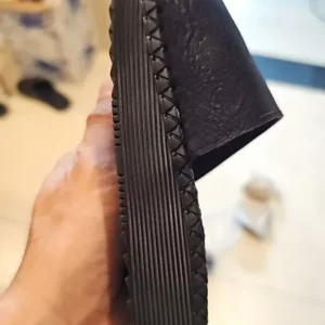 Dép Doctor Quai Ngang Dép Nam Doctor LUXURY Cao Cấp Da Xuất Nhập, Bản Đế Vừa, Đế Cao Su Đúc Khâu Chỉ 'hot' Slipper DéP