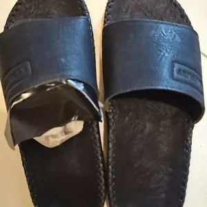 Dép Doctor Quai Ngang Dép Nam Doctor LUXURY Cao Cấp Da Xuất Nhập, Bản Đế Vừa, Đế Cao Su Đúc Khâu Chỉ 'hot' Slipper DéP