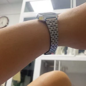 Đồng hồ nam, nữ A159 Unisex-SKM dây thép kiểu dáng thể thao cho tuổi teen, có báo thức và hẹn giờ