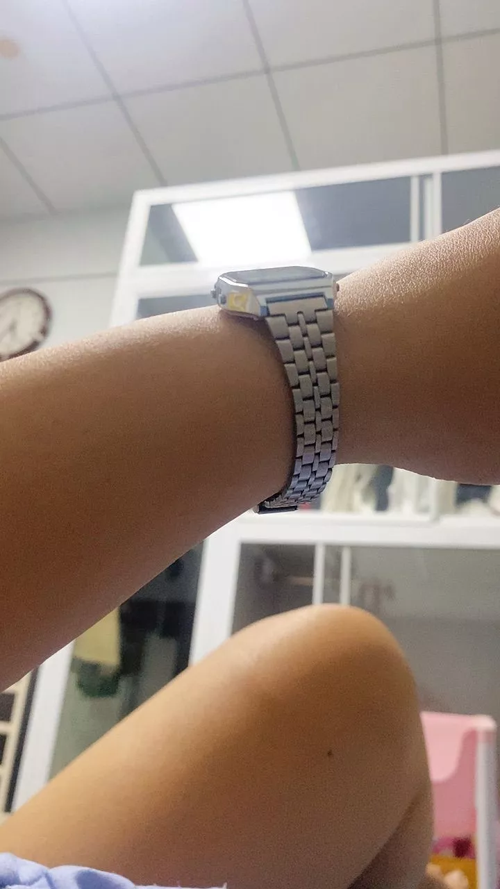 Đồng hồ nam, nữ A159 Unisex-SKM dây thép kiểu dáng thể thao cho tuổi teen, có báo thức và hẹn giờ