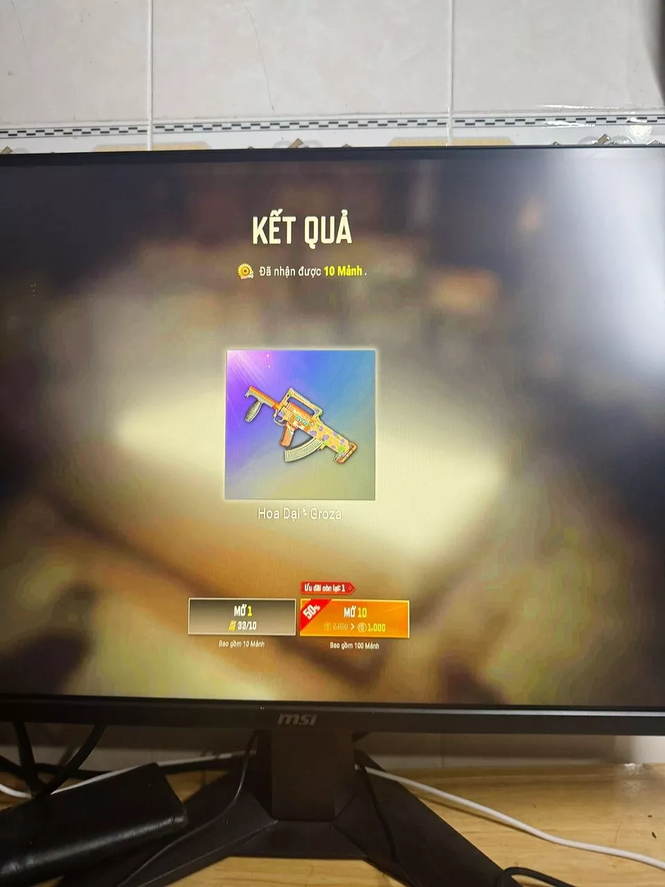 Màn hình MSI MAG 274QF X24 27 inch Rapid IPS 2K 240Hz 0.5ms GTG chuyên game BH 36 tháng