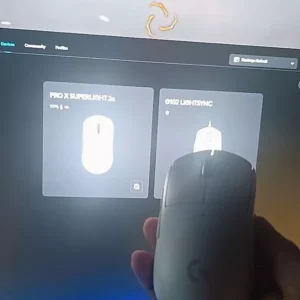 Chuột Gaming không dây Logitech G PRO X SUPERLIGHT 2c - Chuẩn Pro-Grade, Nhẹ 51g, sạc USB-C, cảm biến 44K DPI