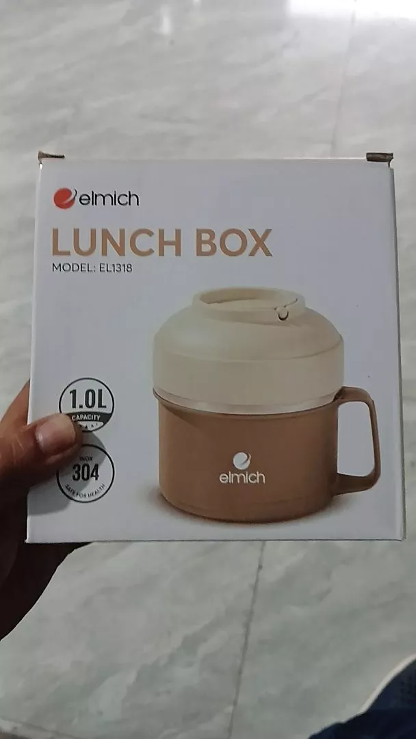 Hộp cơm inox 304 Elmich EL1318 dung tích 1L