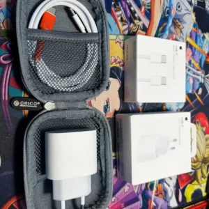 COMBO Củ sạc Apple 20W USB-C Power Adapter + Cáp sạc Apple USB-C to USB-C 60W (1m) Chính hãng
