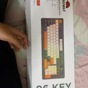 Bàn phím không dây Bluetooth M96 - Led Rainbow - Pin Sạc 2000mah - Phím PBT - Full Size